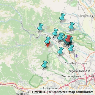 Mappa SP218, 10070 Cafasse TO, Italia (6.51737)