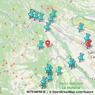 Mappa SP218, 10070 Cafasse TO, Italia (5.53)