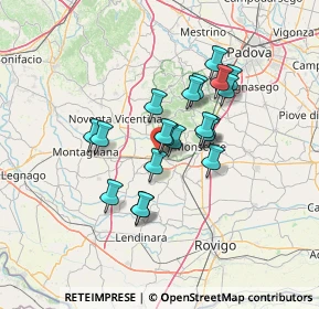 Mappa Via Salute, 35042 Este PD, Italia (10.3185)