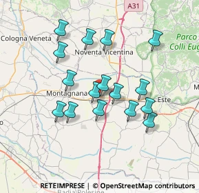 Mappa 35040 Borgo Veneto PD, Italia (6.36313)