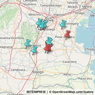 Mappa Quartiere Vivaldi, 35026 Conselve PD, Italia (10.14545)