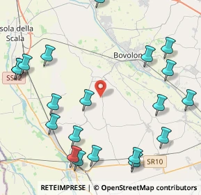 Mappa Via Perarol, 37056 Salizzole VR, Italia (5.4505)