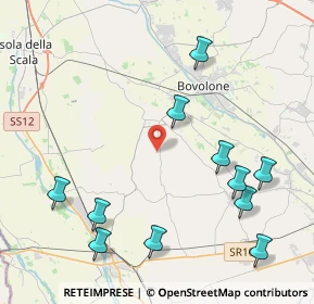 Mappa Via Perarol, 37056 Salizzole VR, Italia (4.95091)