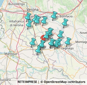 Mappa Via Perarol, 37056 Salizzole VR, Italia (10.413)
