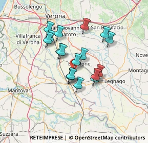 Mappa Via Perarol, 37056 Salizzole VR, Italia (10.68667)