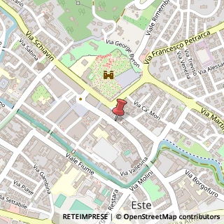 Mappa Via Principe Umberto, 34, 35042 Este, Padova (Veneto)
