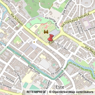 Mappa Via Vigo di Torre, 1, 35042 Este, Padova (Veneto)