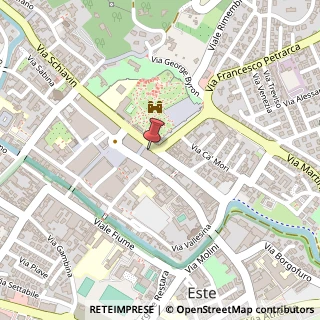 Mappa Via San Girolamo, 1, 35042 Este, Padova (Veneto)