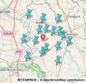 Mappa SP 119, 27030 Castelnovetto PV, Italia (6.40875)