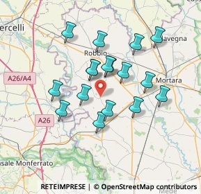 Mappa SP 119, 27030 Castelnovetto PV, Italia (6.01353)