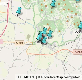 Mappa Via Olmo, 35042 Este PD, Italia (4.30167)
