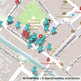 Mappa Via Pescheria Vecchia, 35042 Este PD, Italia (0.03448)