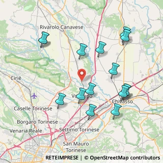 Mappa Via Primo Levi, 10080 San Benigno Canavese TO, Italia (8.43)