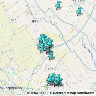 Mappa Via dei Livelli, 27010 Roncaro PV, Italia (0.89231)