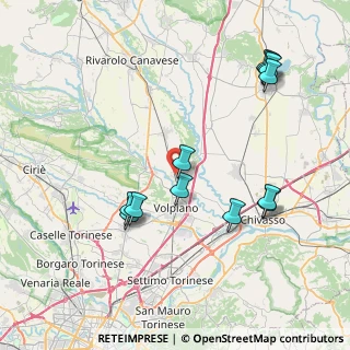 Mappa Via Teresa Belloc, 10080 San Benigno Canavese TO, Italia (8.42)