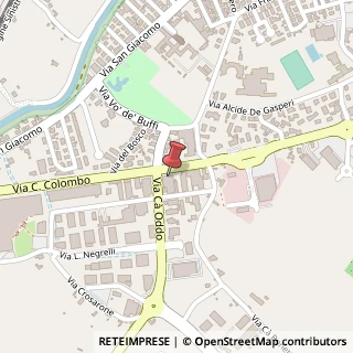 Mappa Via Cristoforo Colombo, 55/b, 35043 Monselice, Padova (Veneto)