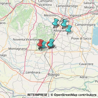 Mappa Via Ferdinando Magellano, 35043 Monselice PD, Italia (9.47583)