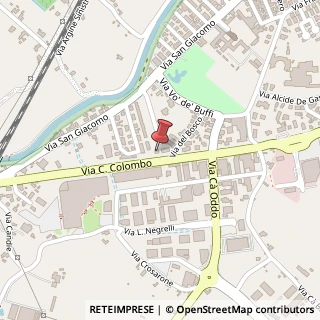 Mappa Via Colombo Cristoforo, 79, 35043 Monselice, Padova (Veneto)