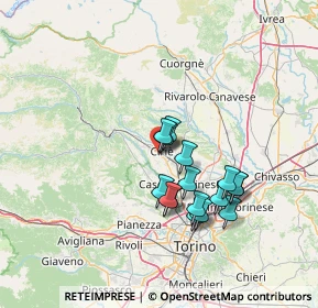 Mappa Via Robaronzino, 10073 Ciriè TO, Italia (11.76938)