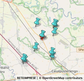 Mappa Via Vittorio Veneto, 26826 Secugnago LO, Italia (2.98273)