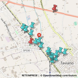 Mappa C.da Trapizzo Piccolo, 73057 Taviano LE, Italia (0.5885)