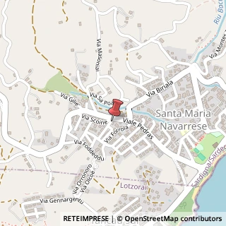 Mappa Via delle Ginestre, 3, 08040 Santa Maria Navarrese OG, Italia, 08040 Baunei, Nuoro (Sardegna)