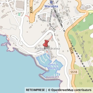 Mappa Via Porto Arenile, 10, 85046 Maratea, Potenza (Basilicata)