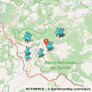 Mappa Parco Nazionale del Pollino, 85040 Viggianello PZ, Italia (6.51923)
