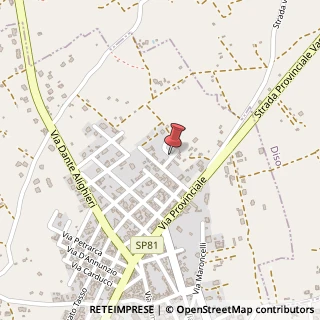 Mappa Via C. Cattaneo, 22, 73032 Andrano, Lecce (Puglia)
