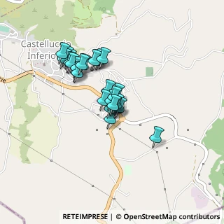 Mappa Zona industriale CDA pietrasasso, 85040 Castelluccio Inferiore PZ, Italia (0.35357)