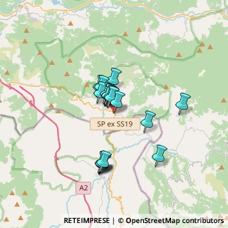 Mappa Zona industriale CDA pietrasasso, 85040 Castelluccio Inferiore PZ, Italia (2.649)