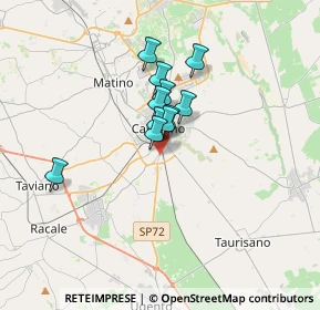 Mappa SP 72, 73042 Casarano LE, Italia (2.41727)