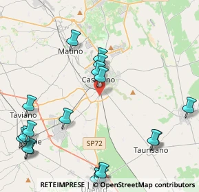 Mappa SP 72, 73042 Casarano LE, Italia (6.067)