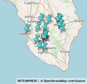 Mappa SP 72, 73042 Casarano LE, Italia (10.28316)