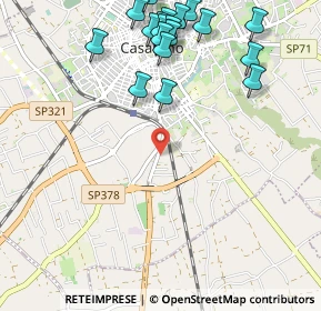 Mappa SP 72, 73042 Casarano LE, Italia (1.4415)