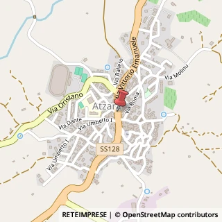 Mappa Via vittorio emanuele 7, 08030 Atzara, Nuoro (Sardegna)