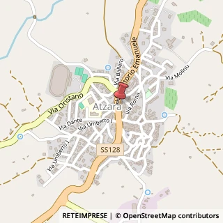 Mappa Via Vittorio Emanuele, 36, 08030 Atzara, Nuoro (Sardegna)