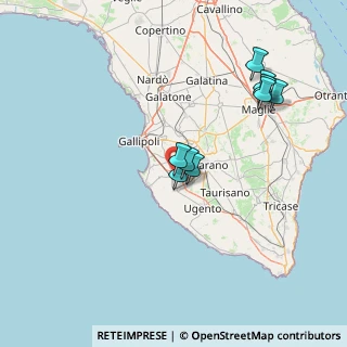 Mappa Via Antonio Genovesi, 73057 Taviano LE, Italia (19.33364)