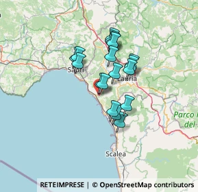 Mappa Via Roma, 85046 Maratea PZ, Italia (10.89333)