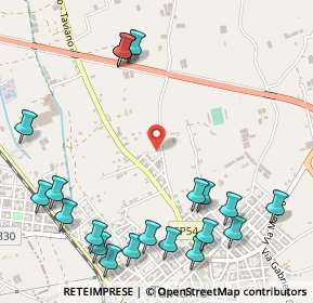 Mappa Taviano, 73057 Taviano LE, Italia (0.7635)