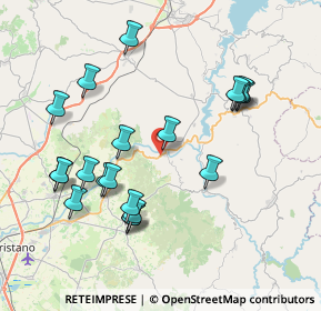 Mappa SS 388 del Tirso e del Mandrolisai, 09083 Fordongianus OR (8.7525)