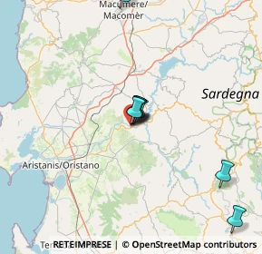 Mappa SS 388 del Tirso e del Mandrolisai, 09083 Fordongianus OR (23.85385)