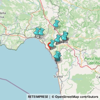 Mappa Salita Aspromonte, 85046 Maratea PZ, Italia (9.8925)