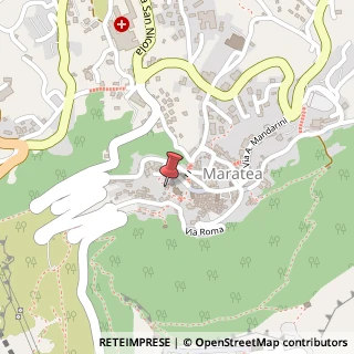 Mappa Via Sotto l'Ospedale, 8, 85046 Maratea, Potenza (Basilicata)