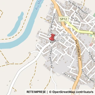 Mappa Via Carducci, 3, 09070 Riola Sardo, Oristano (Sardegna)