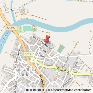 Mappa Via Montessori, Riola Sardo, Or 09070, 09070 Riola Sardo OR, Italia, 09070 Riola Sardo, Oristano (Sardegna)
