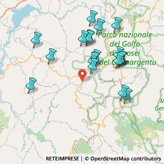 Mappa SS 128 Centrale Sarda, 08030 Sorgono NU, Italia (8.7785)