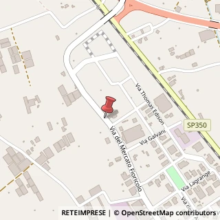 Mappa Via del Mercato Floricolo, 73057 Taviano, Lecce (Puglia)