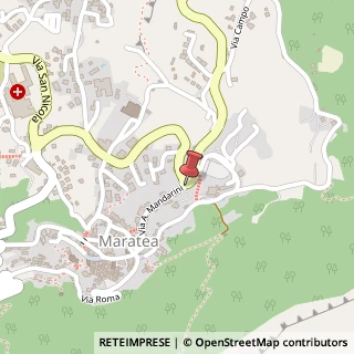 Mappa Via A. Mandarini, 74, 85046 Maratea, Potenza (Basilicata)