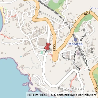 Mappa Via Santavenere, 23, 85046 Maratea, Potenza (Basilicata)